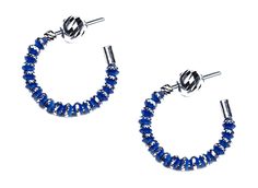 Серебряные серьги Серьги Sugar SG01020-TEMNO-SINIJ