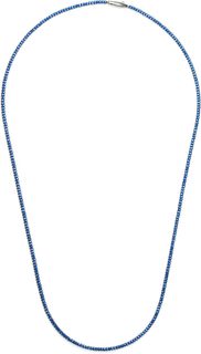 Серебряные колье Колье Sugar SG04011-GOLUBOJ