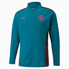 Олимпийка Man City Training Quarter-Zip Mens Football Top Puma