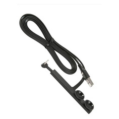 Кабель USAMS-U39, Lightning (m) - USB Type-C (m), 1м, черный [ут000019993] Noname