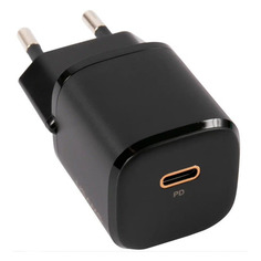 Сетевое зарядное устройство USAMS US-CC124 T36, USB type-C, 3A, черный [ут000023225] Noname