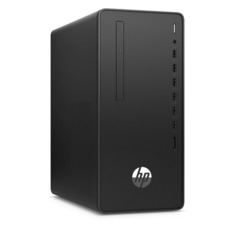 Компьютер HP 290 G4, Intel Core i3 10100, DDR4 4ГБ, 1000ГБ, Intel UHD Graphics 630, DVD-RW, Windows 10 Professional, черный [123n7ea]