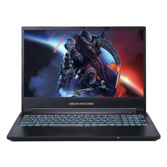 Ноутбук DREAM MACHINES RG3050-15RU26, 15.6", Intel Core i7 11800H 2.3ГГц, 16ГБ, 1ТБ SSD, NVIDIA GeForce RTX 3050 для ноутбуков - 4096 Мб, Free DOS, RG3050-15RU26, черный