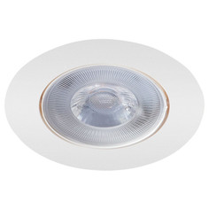 Светильники точечные влагозащищенныe LED круглые светильник встраиваемый ARTE LAMP Kaus 1x6Вт 85мм LED пластик белый