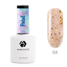 ADRICOCO, Гель-лак Potal №04, Пудинг