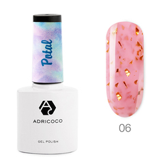 ADRICOCO, Гель-лак Potal №06, Макарун