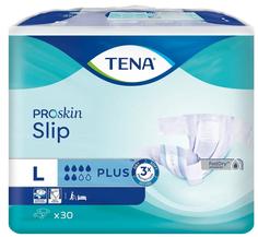 Подгузники для взрослых TENA Slip Plus дышащие, L, 96-144см, 30шт.