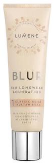 Устойчивый тональный крем Lumene Blur 16 часов SPF 15, 1 Classic Beige, 30мл