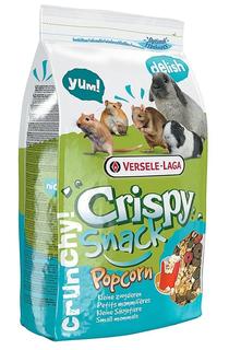 Корм дополнительный Versele-Laga Crispy Snack Popcorn для грызунов с попкорном, 650гр