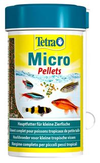 Корм Tetra Micro Pellets для мелких видов рыб, 100мл