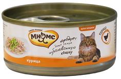 Влажный корм Мнямс для кошек, курица в нежном желе, 70гр
