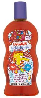Волшебная пена для ванны Kids Stuff, меняющая цвет из красного в синий, 300мл