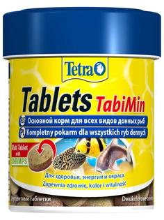 Корм Tetra TabletsTabiMin для всех видов донных рыб, в виде таблеток, 120шт.