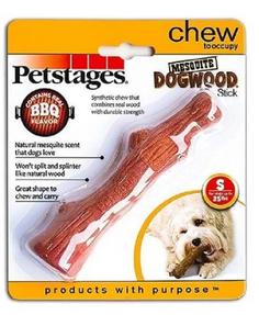 Игрушка Petstages Mesquite Dogwood с ароматом барбекю маленькая для собак, 16см