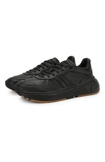 Кожаные кроссовки Bottega Veneta