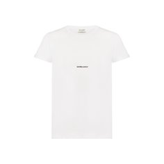 Хлопковая футболка Saint Laurent
