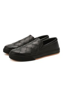 Кожаные слипоны Bottega Veneta