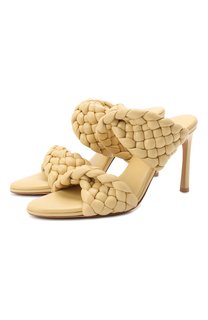 Кожаные мюли Bv Curve Bottega Veneta