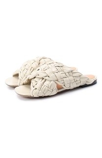 Кожаные шлепанцы BV Board Bottega Veneta