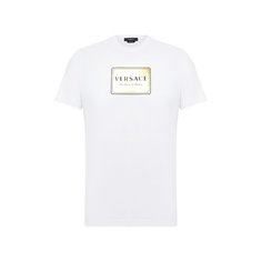 Хлопковая футболка Versace
