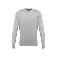 Лонгслив из шелка и хлопка Ralph Lauren