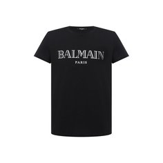 Хлопковая футболка Balmain