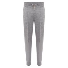 Джоггеры из шерсти и хлопка Ermenegildo Zegna
