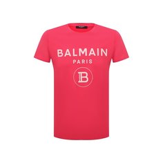 Хлопковая футболка Balmain