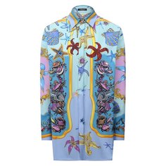 Хлопковая рубашка Versace