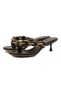 Кожаные мюли Dot Bottega Veneta