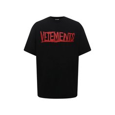 Хлопковая футболка VETEMENTS