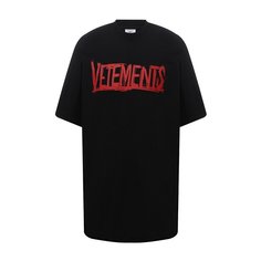 Хлопковая футболка VETEMENTS