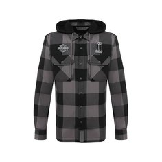 Хлопковая куртка-рубашка Garage Harley-Davidson