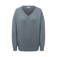 Пуловер из кашемира и шелка Brunello Cucinelli