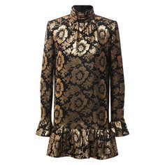 Шелковое платье Saint Laurent