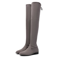 Замшевые ботфорты Stuart Weitzman