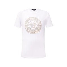 Хлопковая футболка Versace
