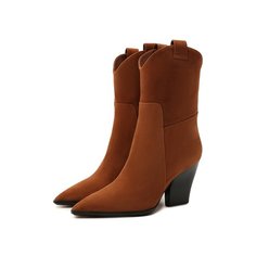 Замшевые казаки Santoni
