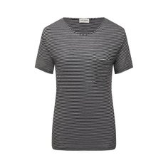 Футболка из вискозы Saint Laurent