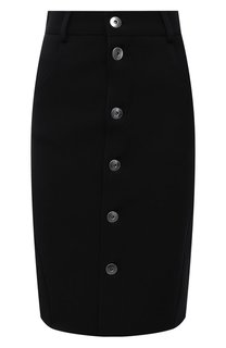 Шерстяная юбка Bottega Veneta