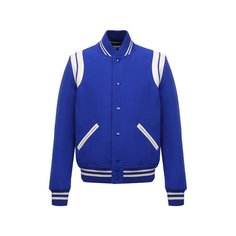 Шерстяной бомбер Saint Laurent