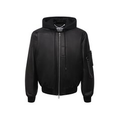 Кожаный бомбер Off-White