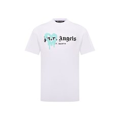 Хлопковая футболка Palm Angels