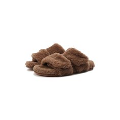 Шлепанцы из овчины Dries Van Noten