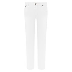 Брюки из смеси хлопка и шелка Jacob Cohen