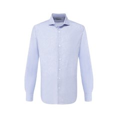 Сорочка из хлопка и льна Corneliani