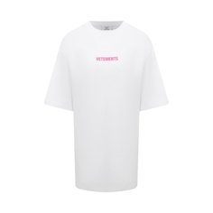 Хлопковая футболка VETEMENTS