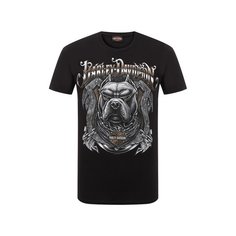 Хлопковая футболка Harley-Davidson