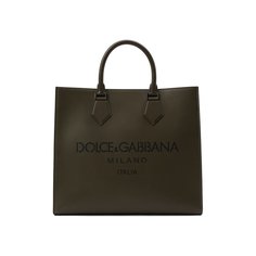 Кожаная сумка-тоут Edge Dolce & Gabbana