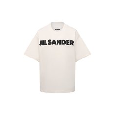 Хлопковая футболка Jil Sander